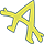 A jaune